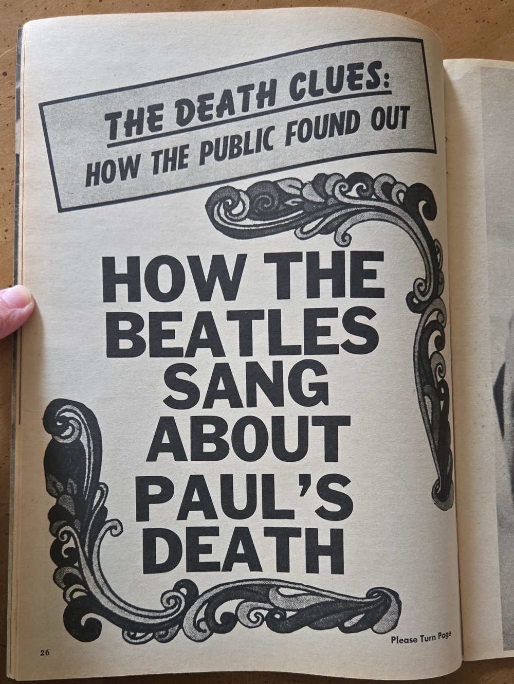 Vintage Beatles Magazine Paul McCartney Dead - Picture 5 of 7